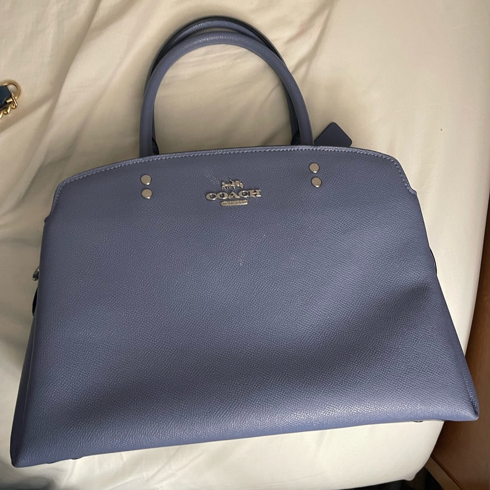 Coach bag with crossbody strap